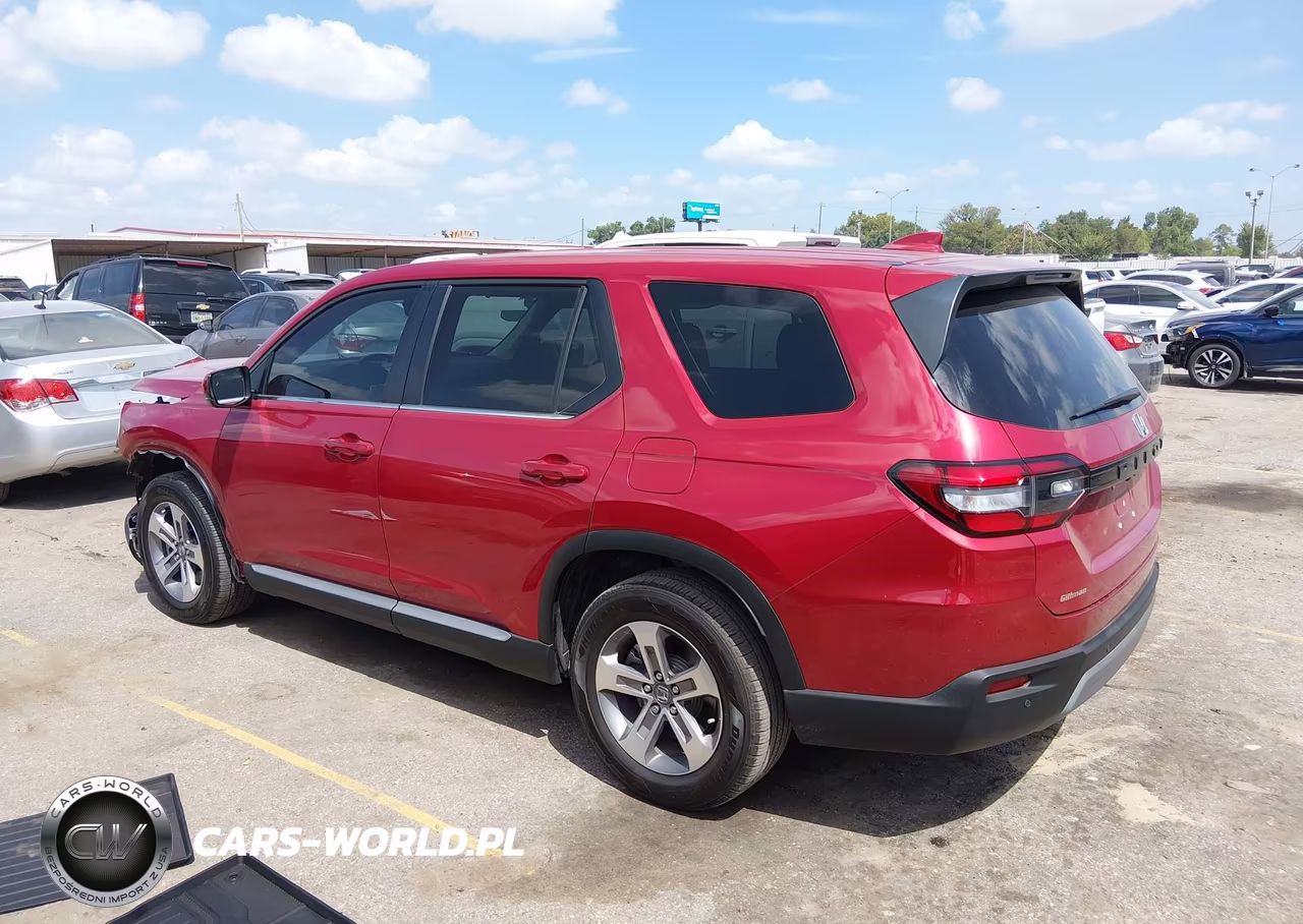 2025 Honda Pilot Ex-L VIN:5FNYG2H43SB023357 - 14