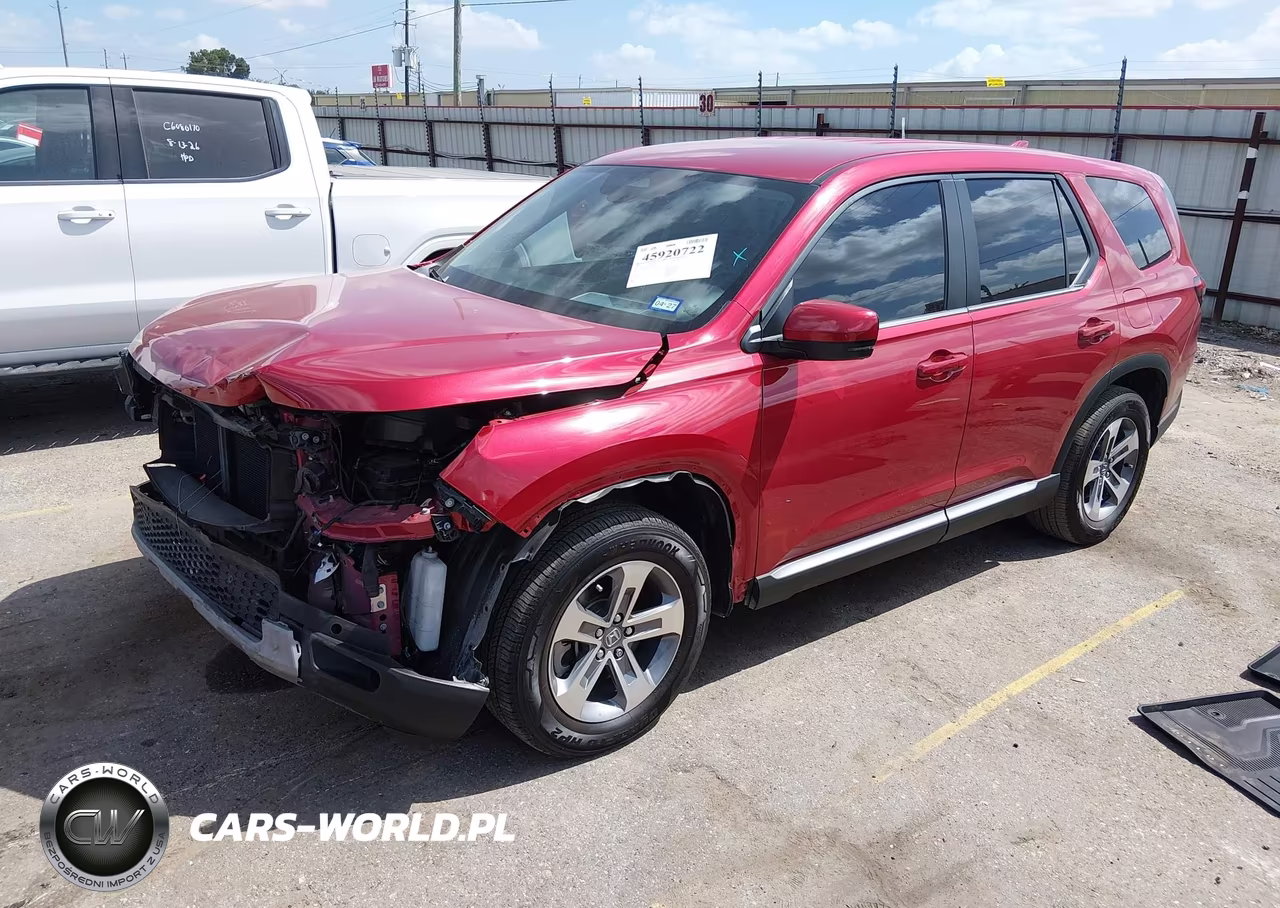2025 Honda Pilot Ex-L VIN:5FNYG2H43SB023357 - 2