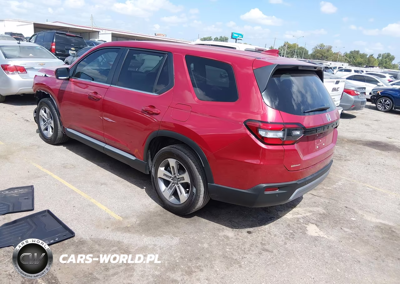 2025 Honda Pilot Ex-L VIN:5FNYG2H43SB023357 - 3