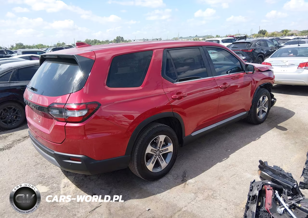 2025 Honda Pilot Ex-L VIN:5FNYG2H43SB023357 - 4