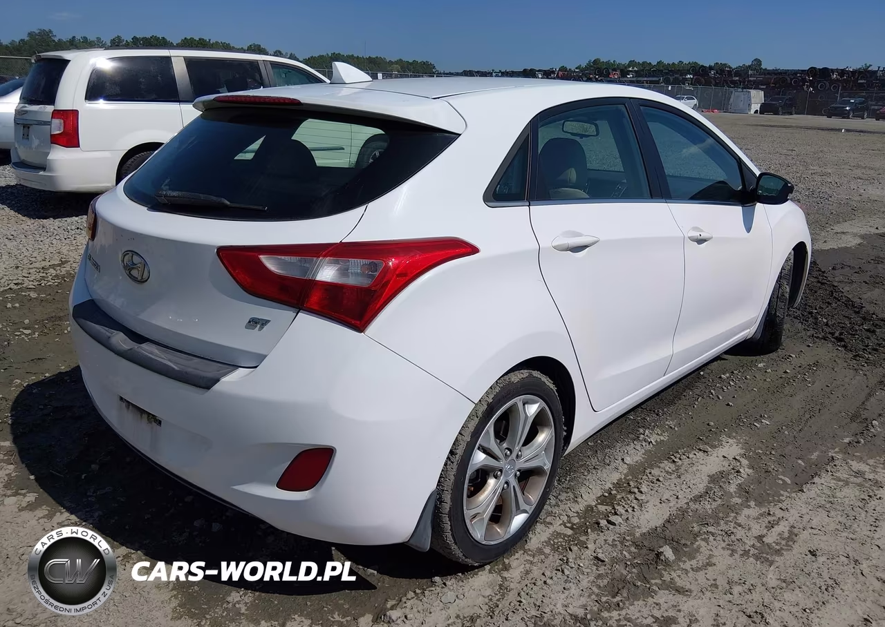 2013 Hyundai Elantra Gt VIN:KMHD35LE6DU102961 - 4