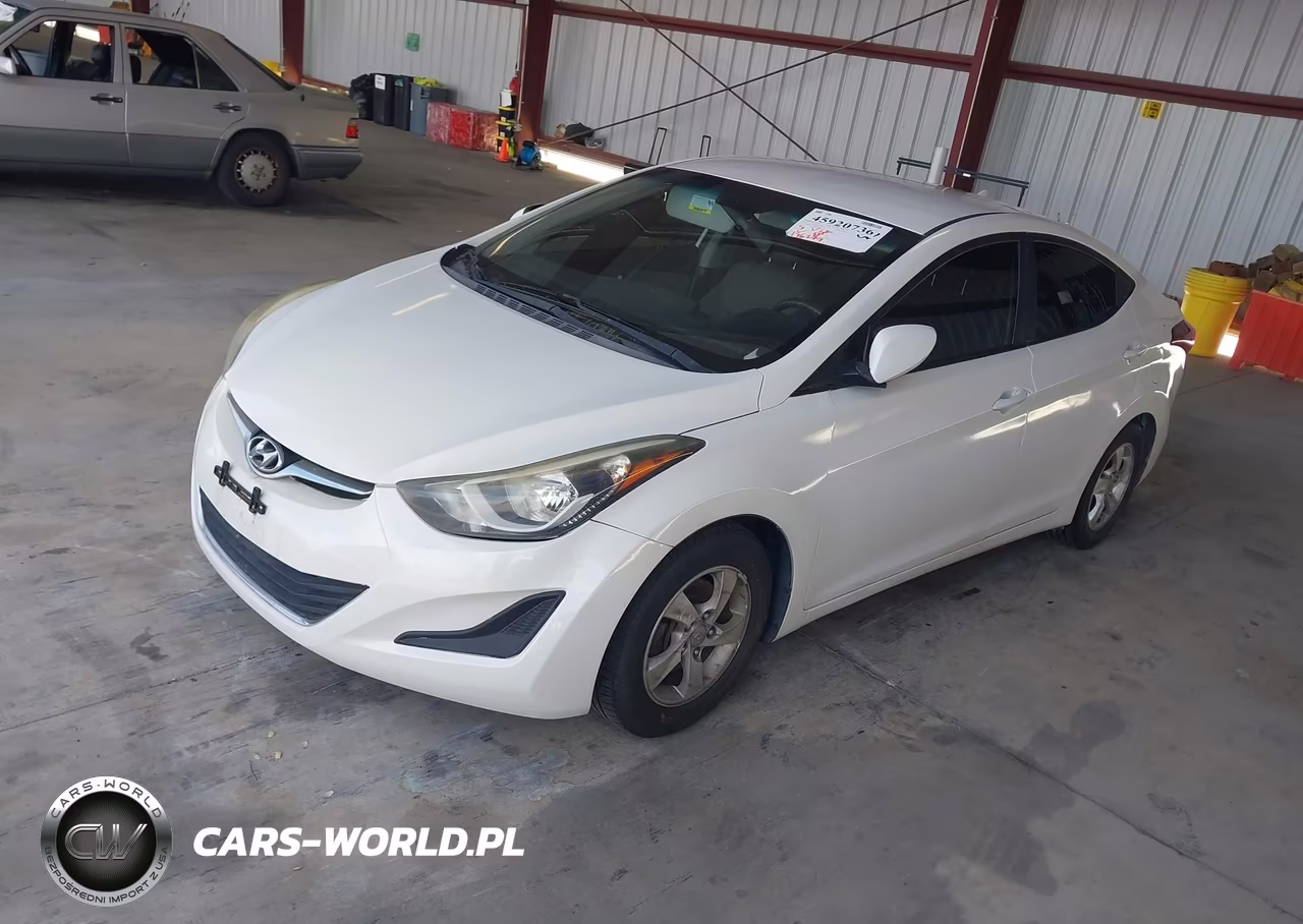 2015 Hyundai Elantra Se VIN:5NPDH4AE9FH547808 - 2