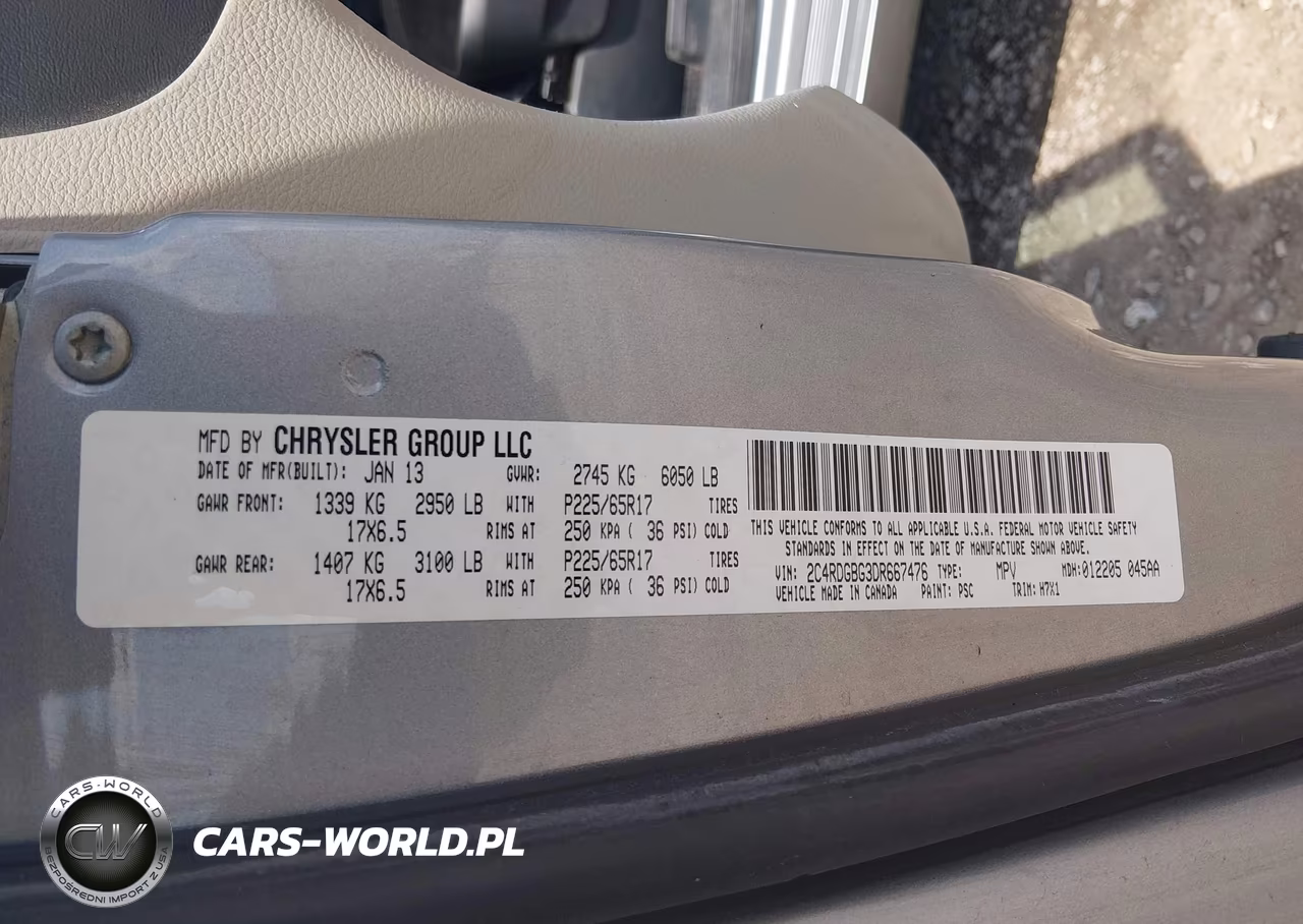 2013 Dodge Grand Caravan Se VIN:2C4RDGBG3DR667476 - 9