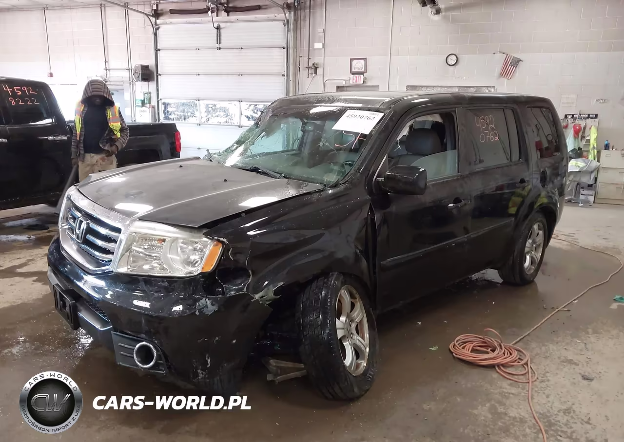 2013 Honda Pilot Ex-L VIN:5FNYF4H52DB067148 - 2