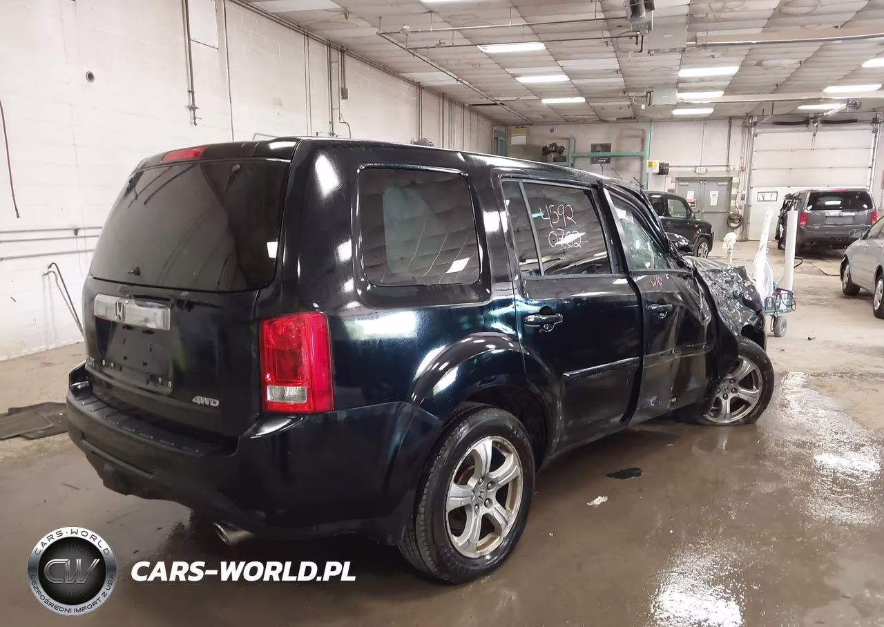 2013 Honda Pilot Ex-L VIN:5FNYF4H52DB067148 - 4