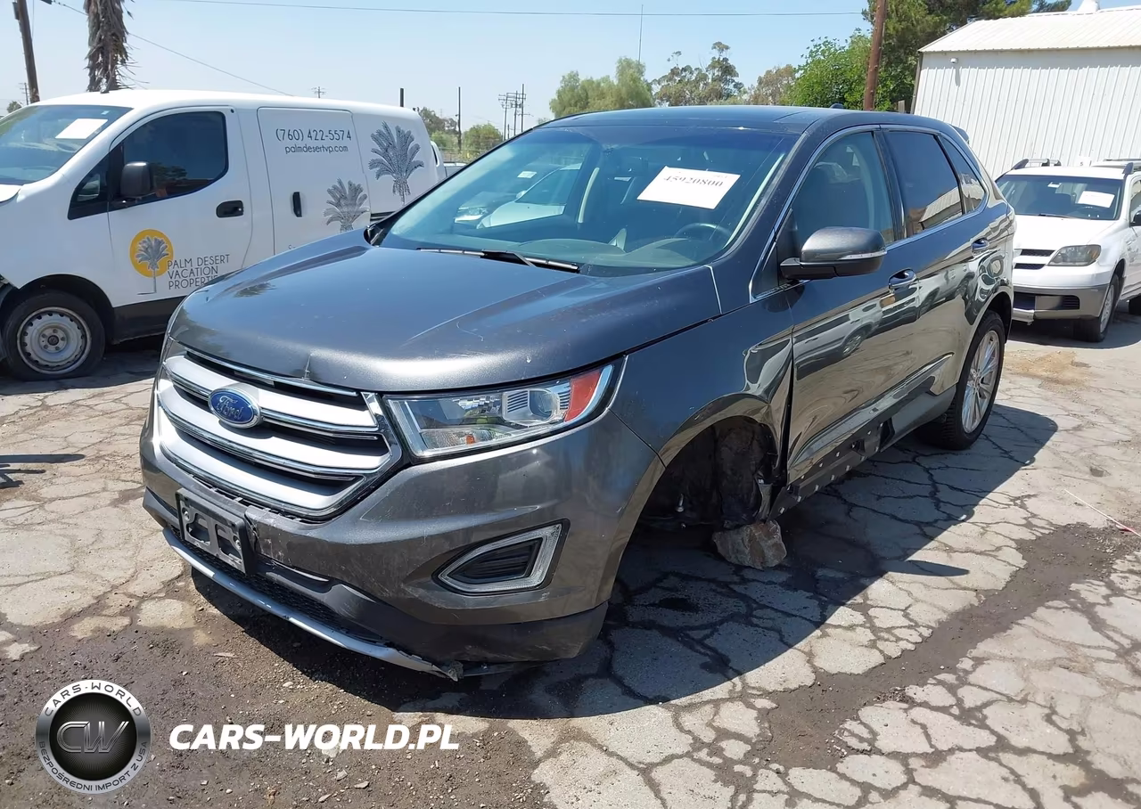 2017 Ford Edge Titanium VIN:2FMPK3K87HBB79950 - 2