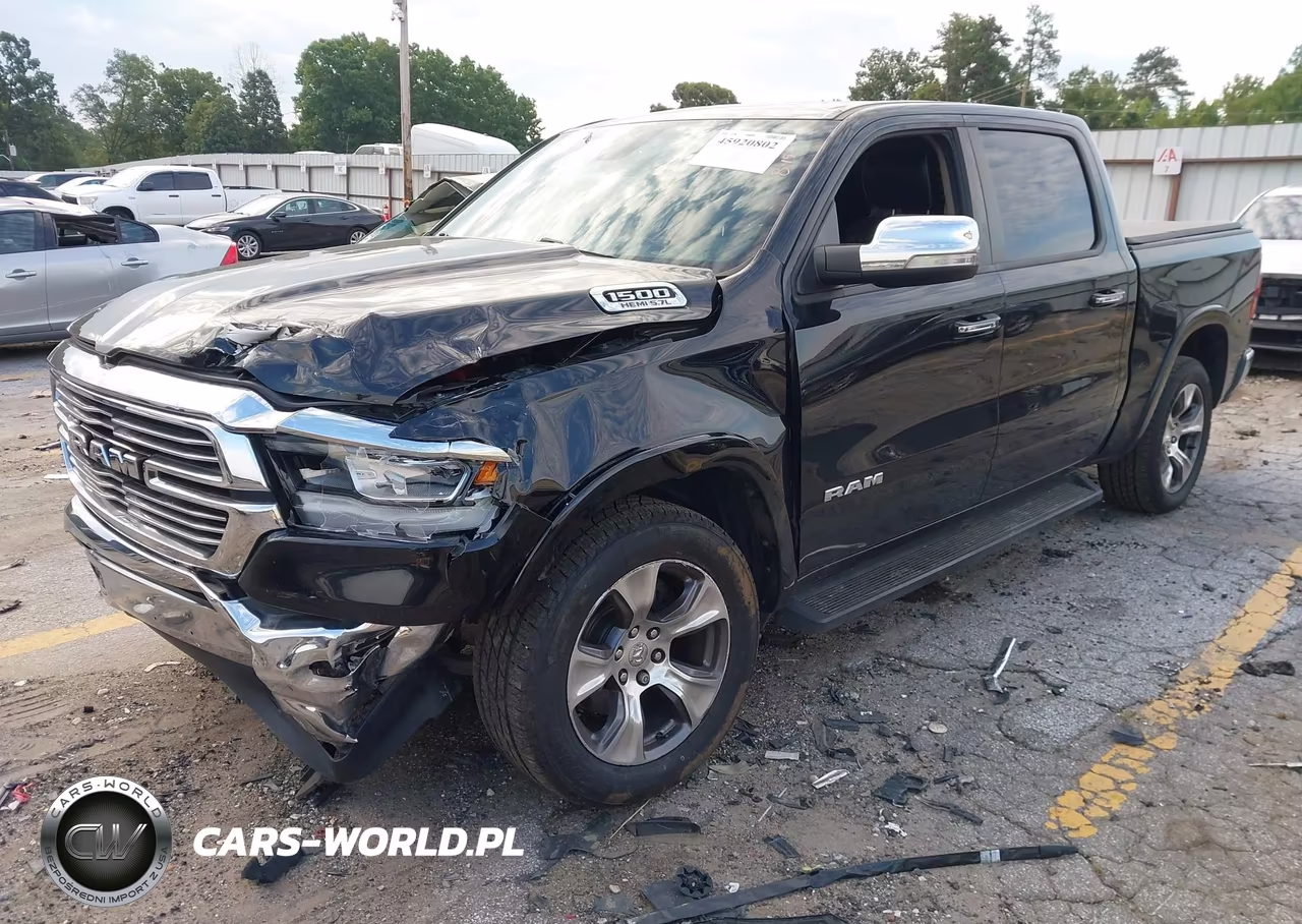 2020 Ram 1500 Laramie 4X4 5'7 Box VIN:1C6SRFJT4LN224848 - 2