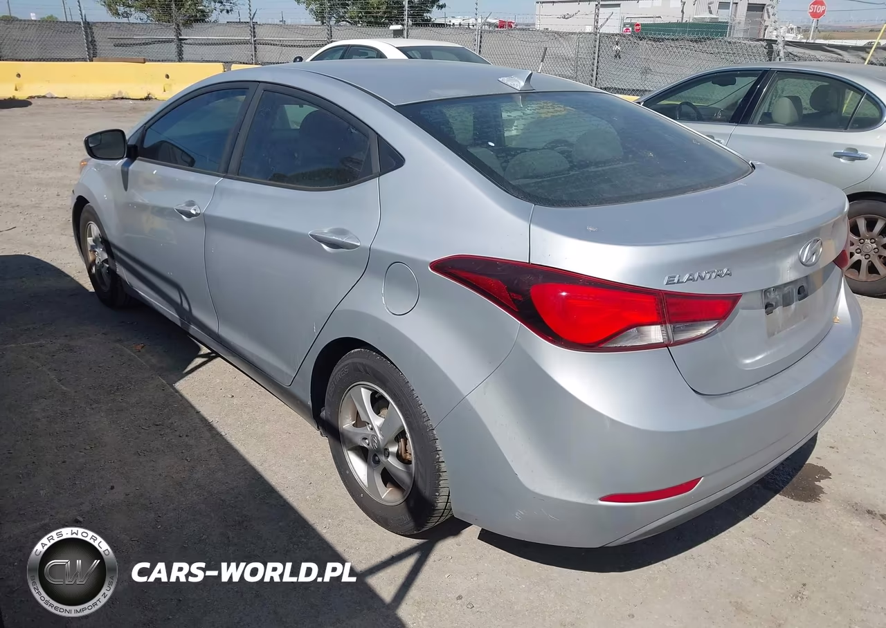 2014 Hyundai Elantra Se VIN:5NPDH4AE5EH455335 - 3