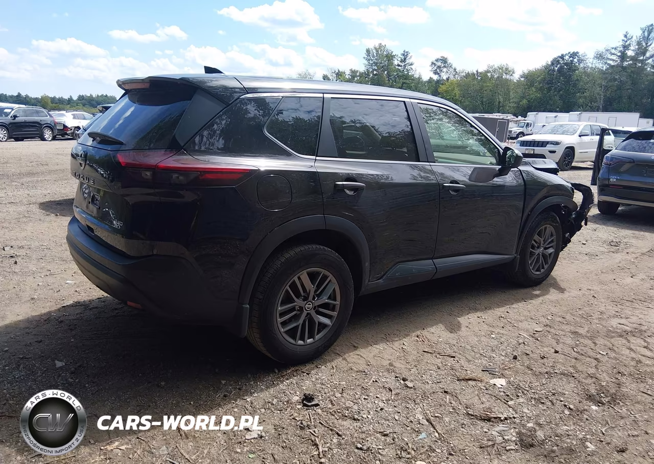 2021 Nissan Rogue S Intelligent Awd VIN:JN8AT3ABXMW208553 - 4