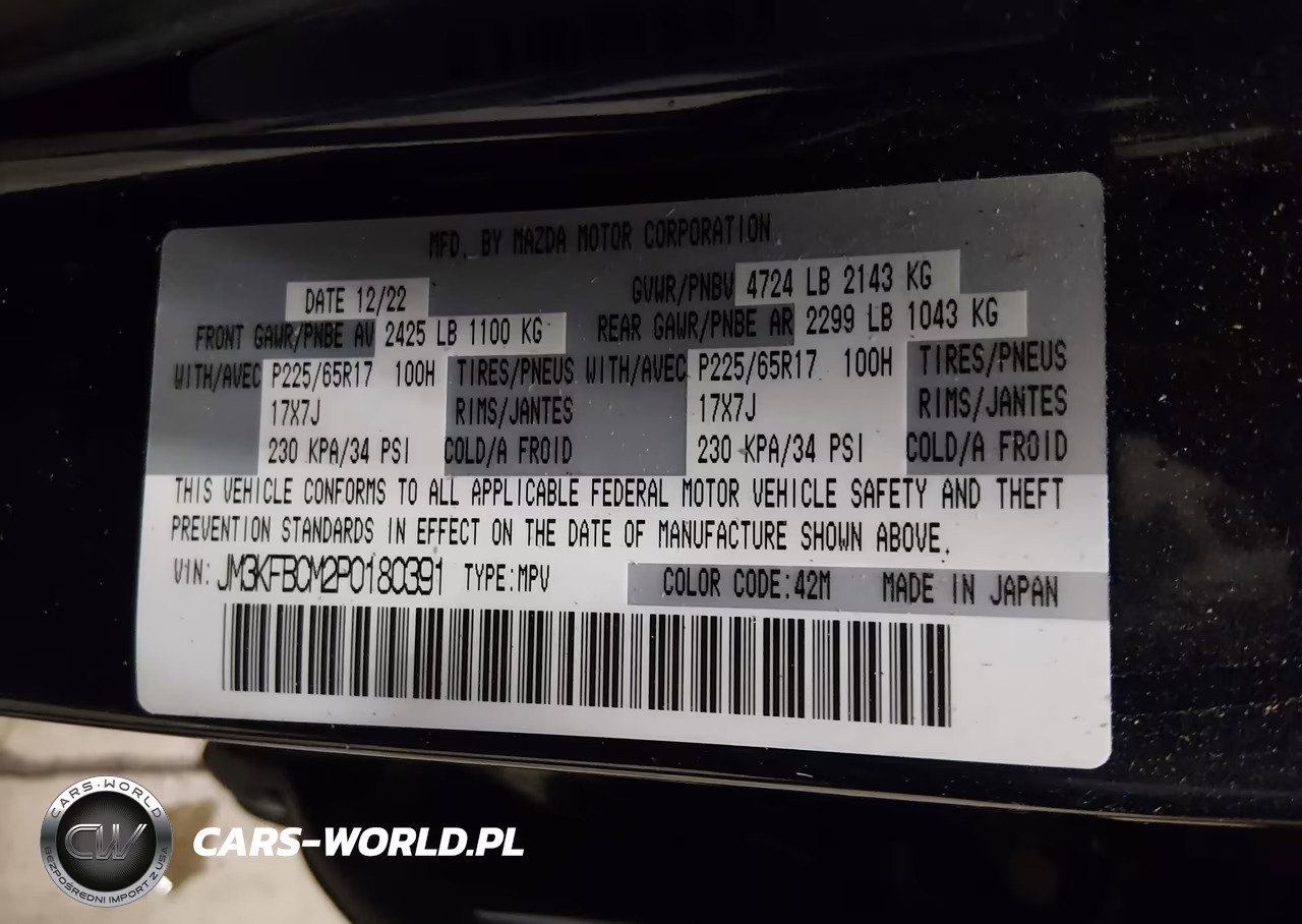 2023 Mazda Cx-5 2.5 S Preferred VIN:JM3KFBCM2P0180391 - 9