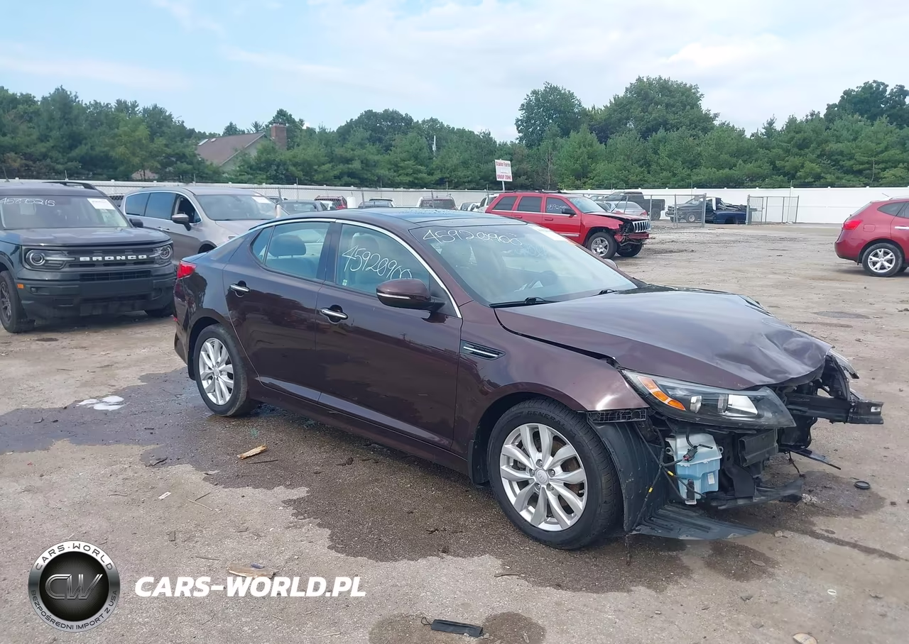 2015 Kia Optima Ex VIN:5XXGN4A71FG467955 - 1