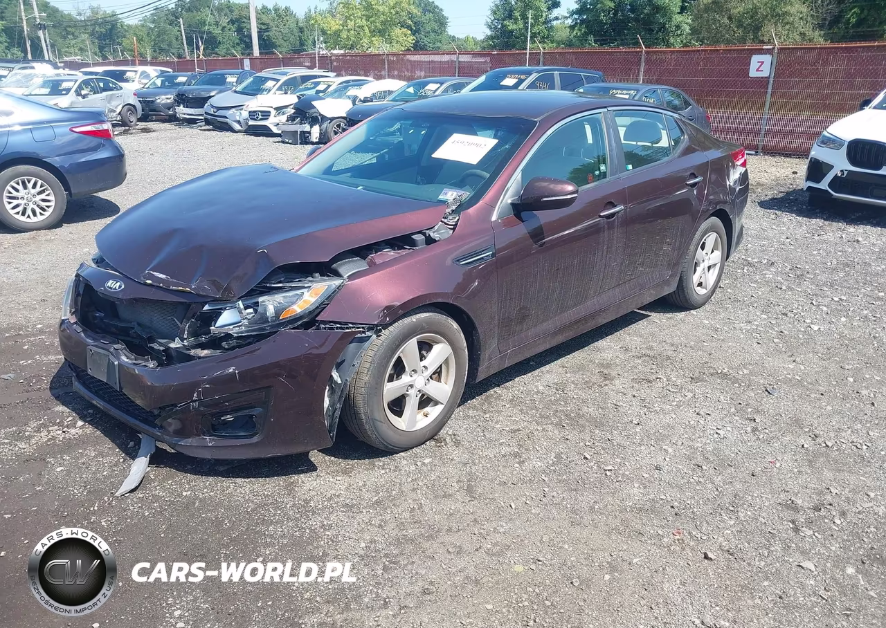 2015 Kia Optima Lx VIN:5XXGM4A73FG430487 - 2