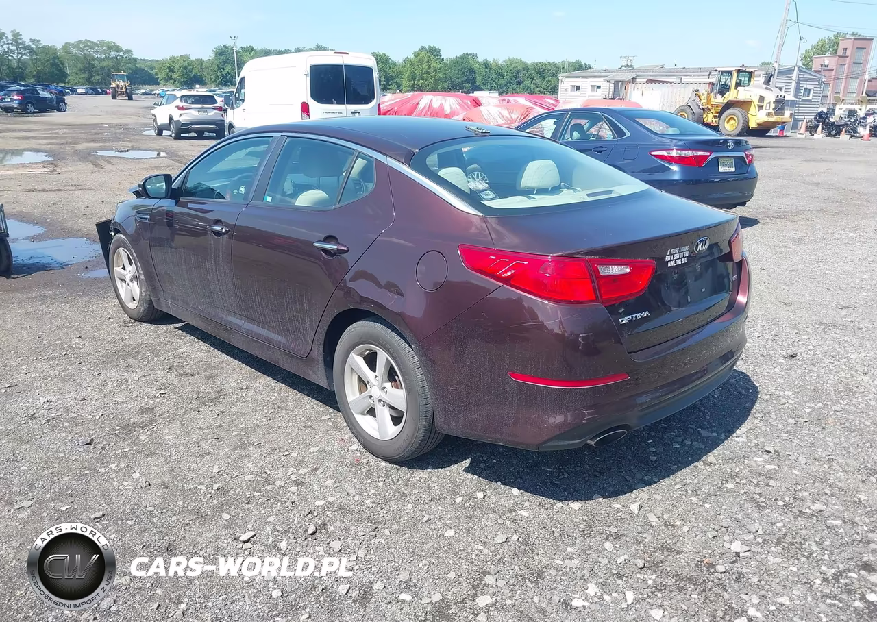 2015 Kia Optima Lx VIN:5XXGM4A73FG430487 - 3