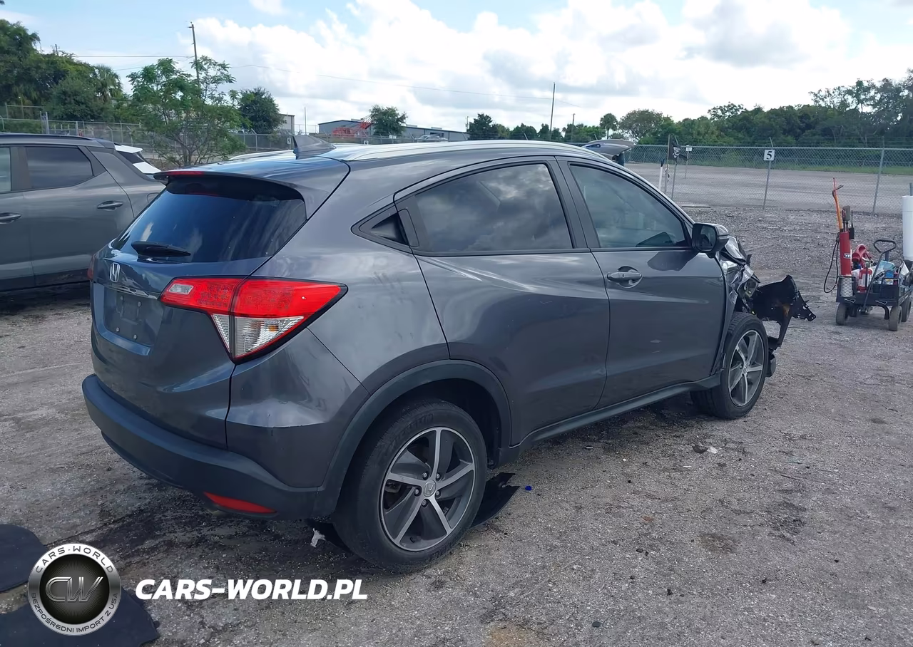 2021 Honda Hr-V 2Wd Lx VIN:3CZRU5H39MM710941 - 4