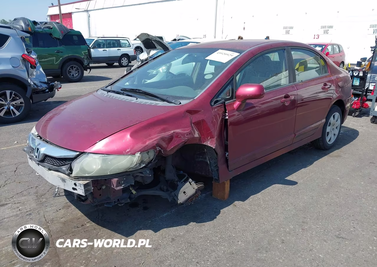 2010 Honda Civic Lx VIN:19XFA1F58AE031327 - 2