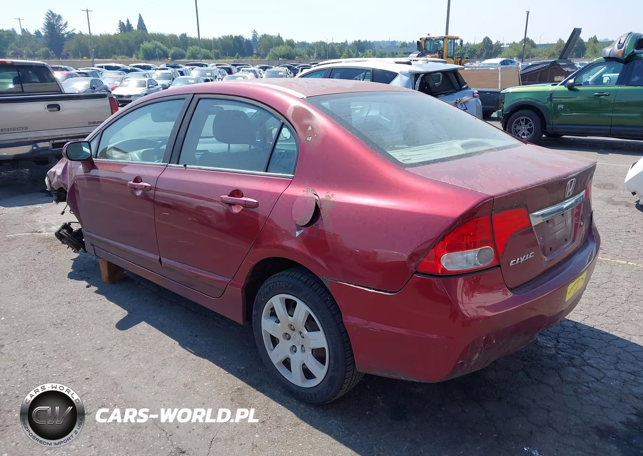 2010 Honda Civic Lx VIN:19XFA1F58AE031327 - 3