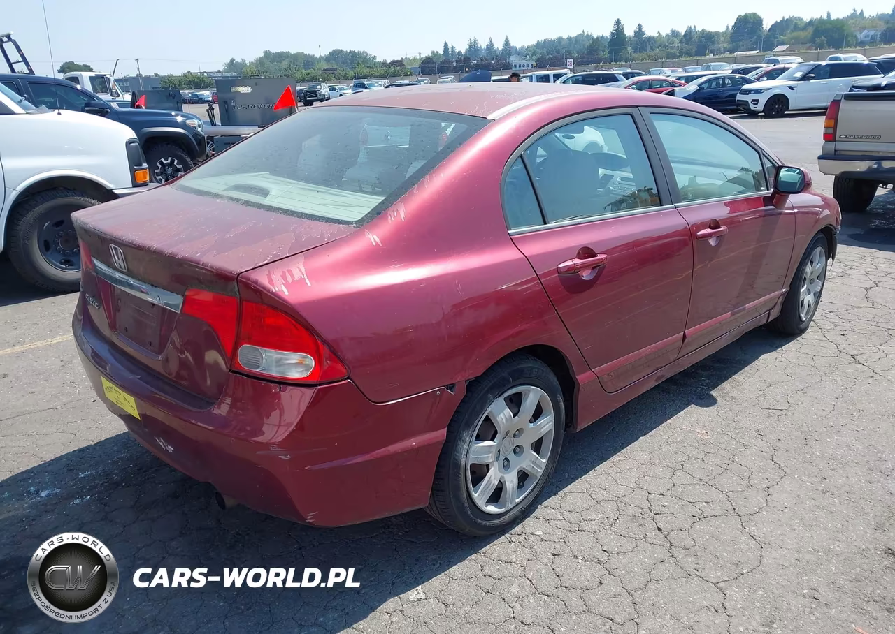 2010 Honda Civic Lx VIN:19XFA1F58AE031327 - 4