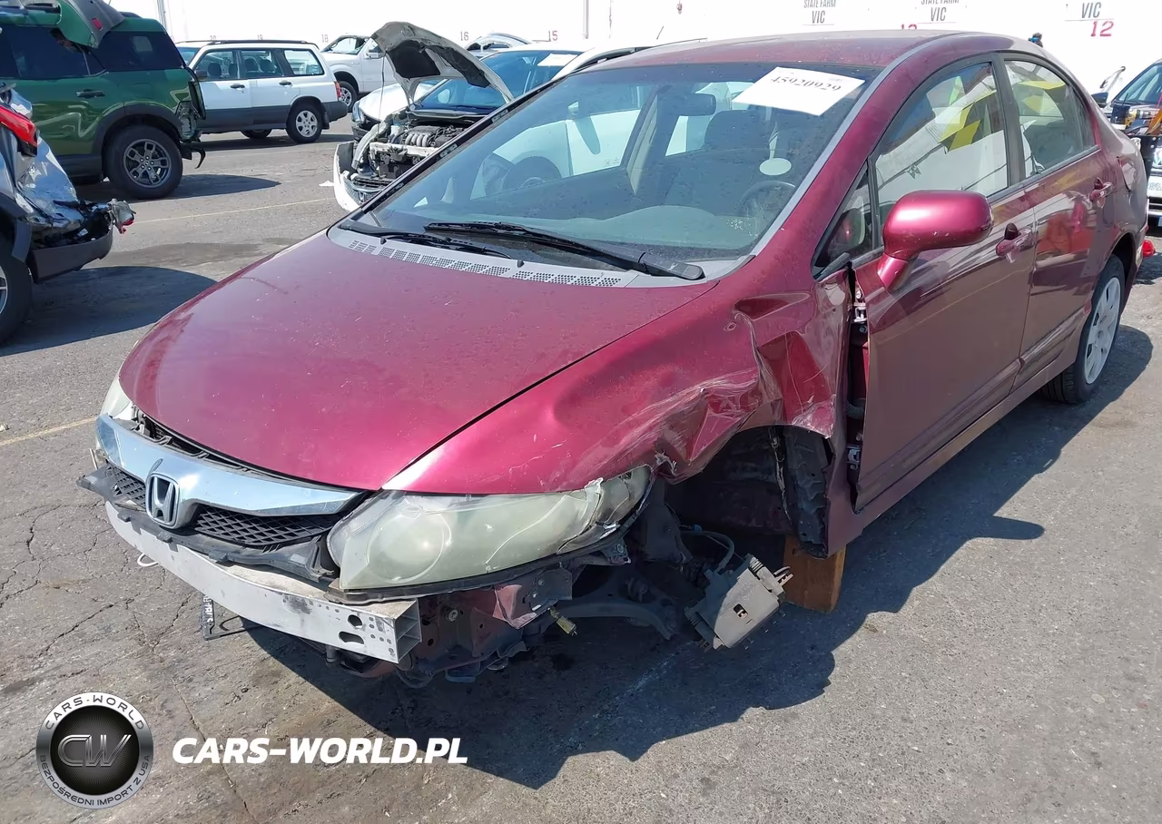 2010 Honda Civic Lx VIN:19XFA1F58AE031327 - 6