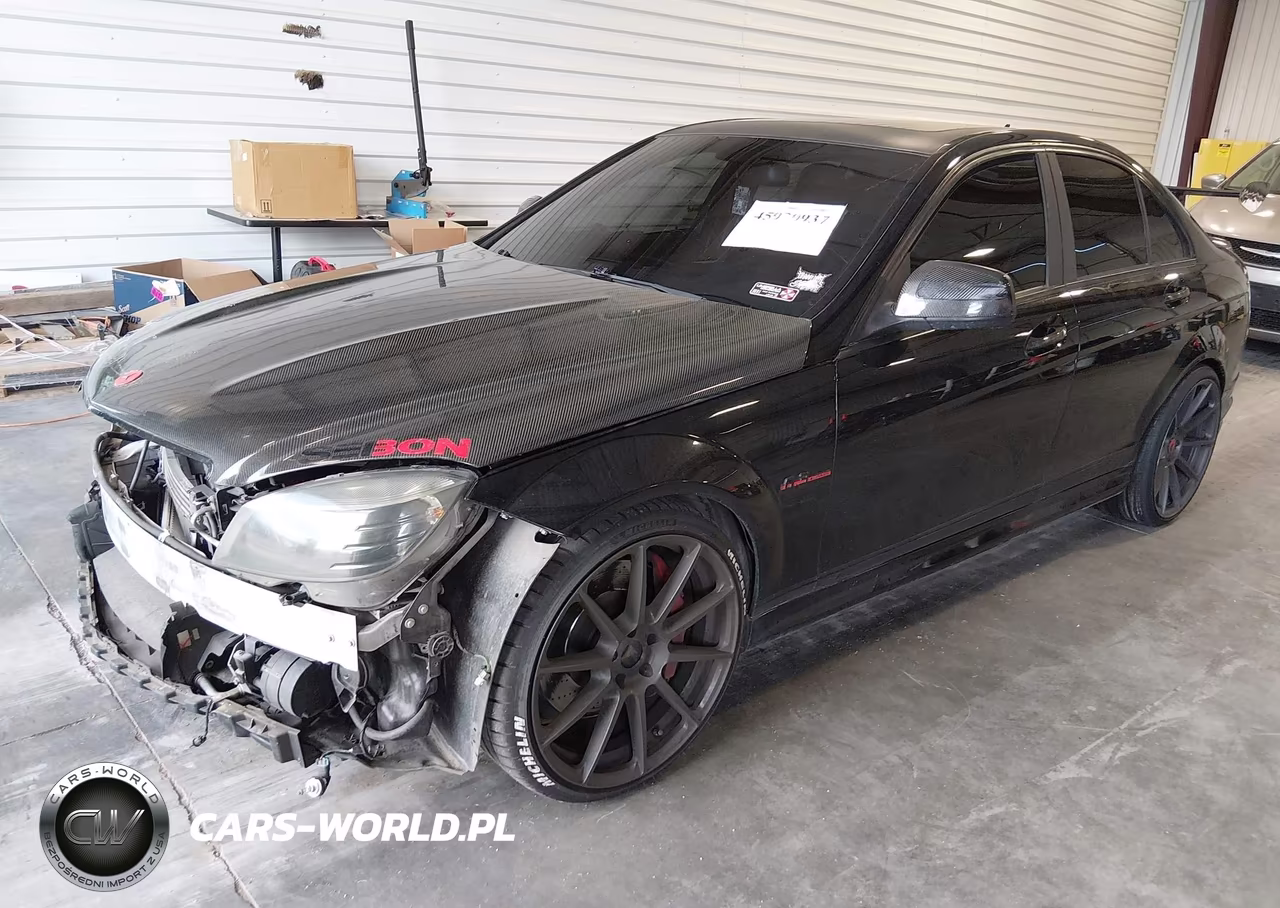 2009 Mercedes-Benz C 63 Amg VIN:WDDGF77X29F215484 - 2