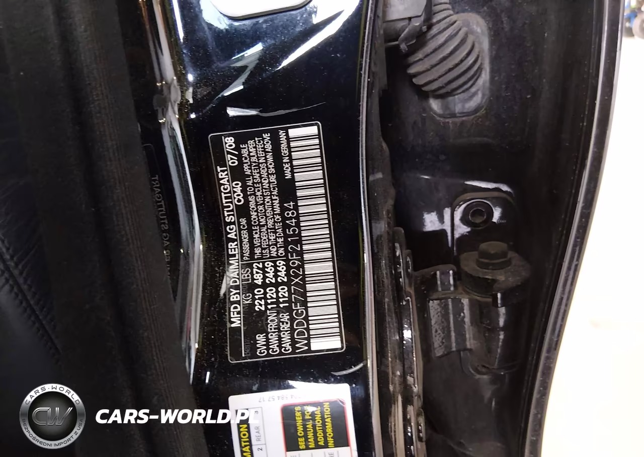 2009 Mercedes-Benz C 63 Amg VIN:WDDGF77X29F215484 - 9