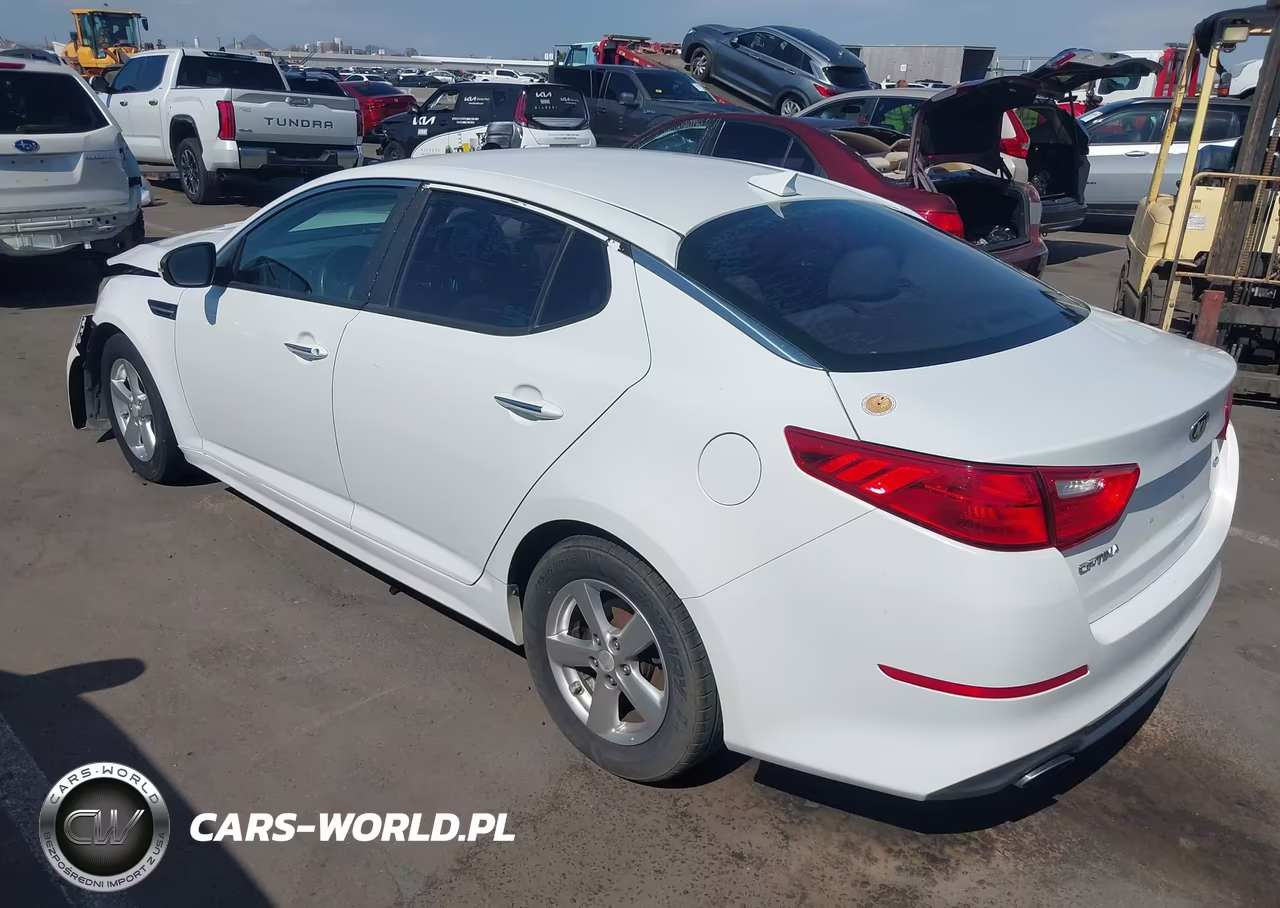 2015 Kia Optima Lx VIN:5XXGM4A7XFG491934 - 3