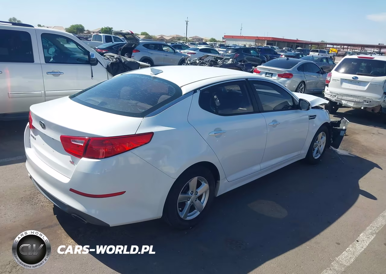 2015 Kia Optima Lx VIN:5XXGM4A7XFG491934 - 4