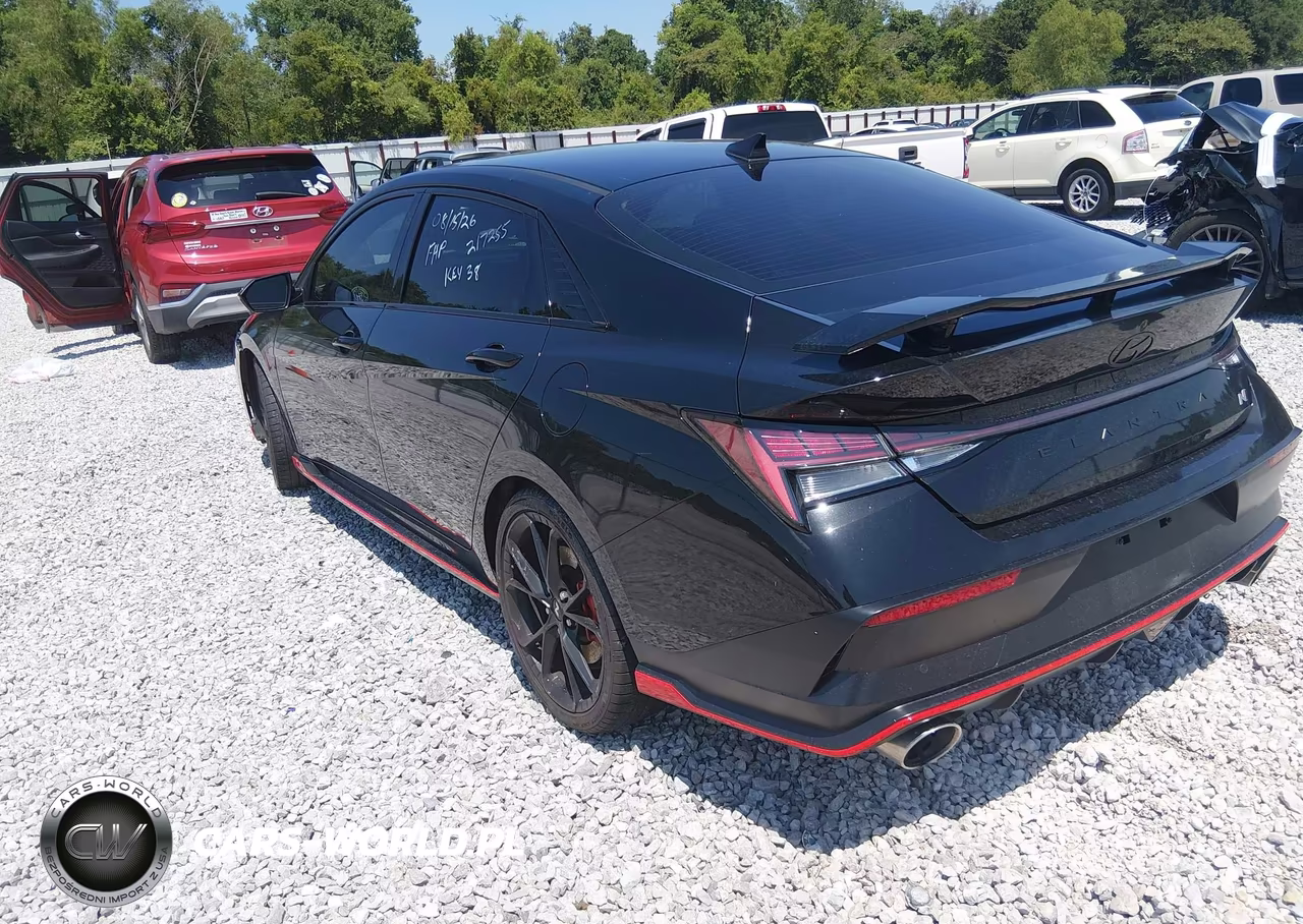 2024 Hyundai Elantra N VIN:KMHLW4DK2RU022615 - 3