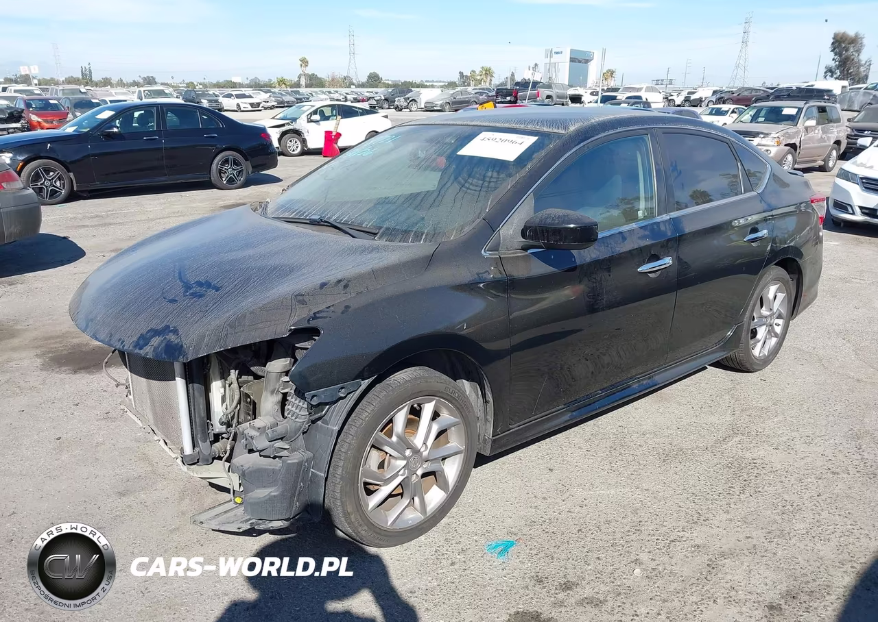 2013 Nissan Sentra Sr VIN:3N1AB7AP3DL657695 - 2