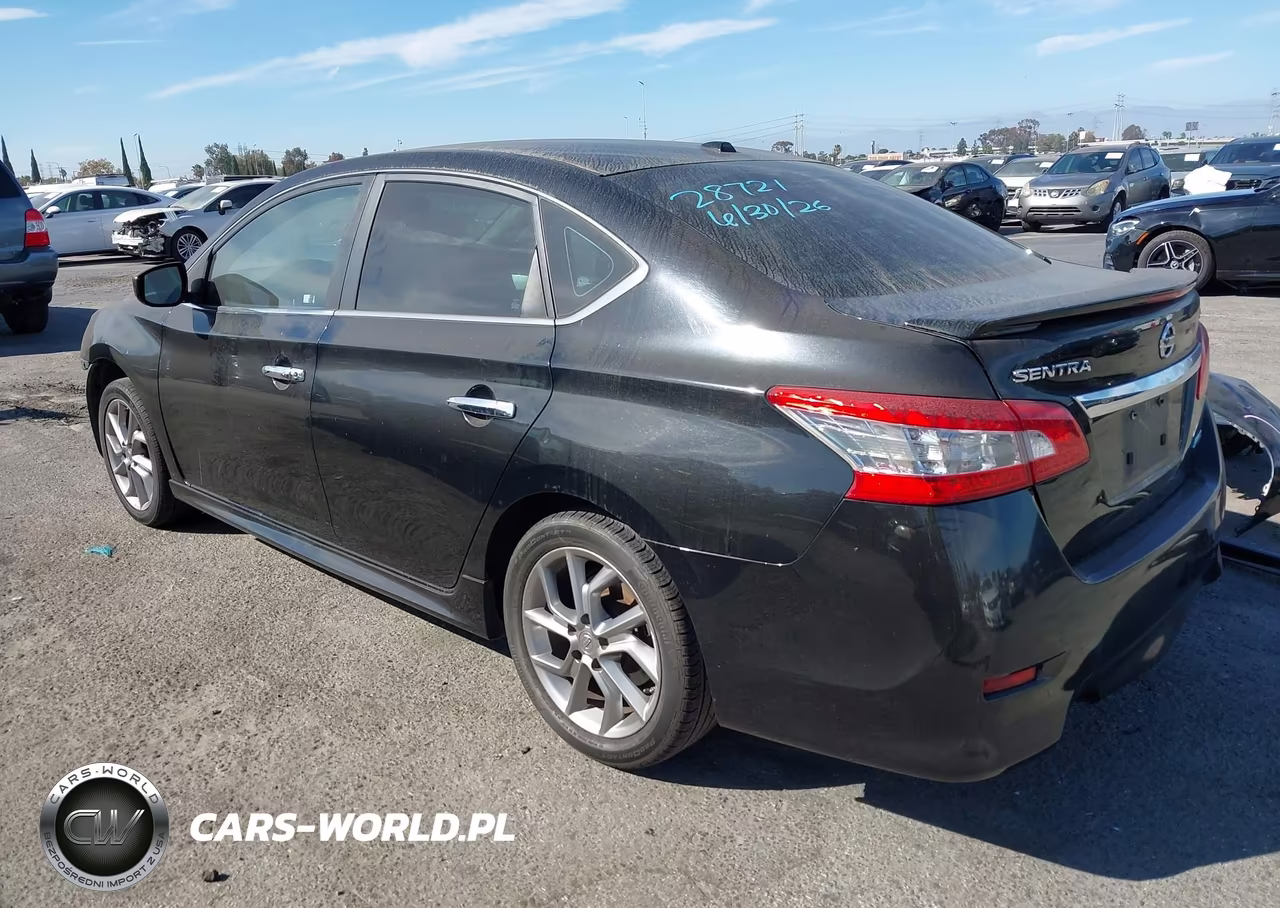 2013 Nissan Sentra Sr VIN:3N1AB7AP3DL657695 - 3