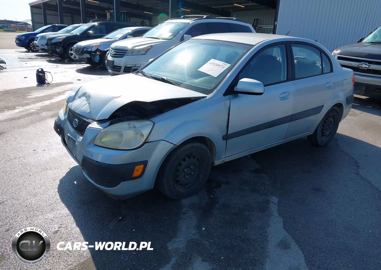 2006 Kia Rio Lx VIN:KNADE123466067719 - 2