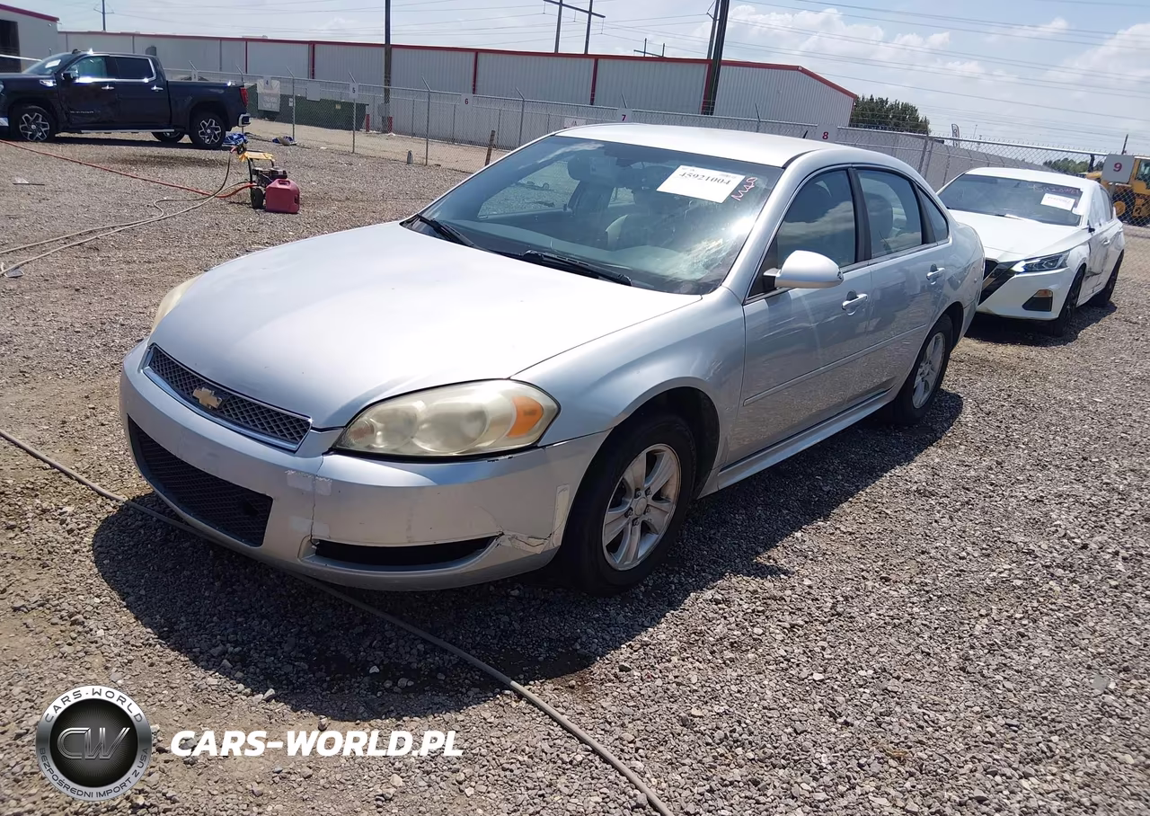 2012 Chevrolet Impala Ls VIN:2G1WA5E35C1156608 - 2