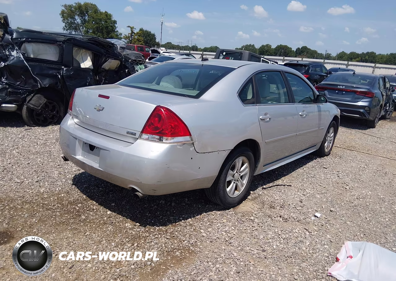 2012 Chevrolet Impala Ls VIN:2G1WA5E35C1156608 - 4