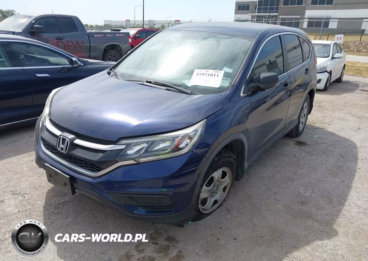 2015 Honda Cr-V Lx VIN:3CZRM3H37FG716954 - 2