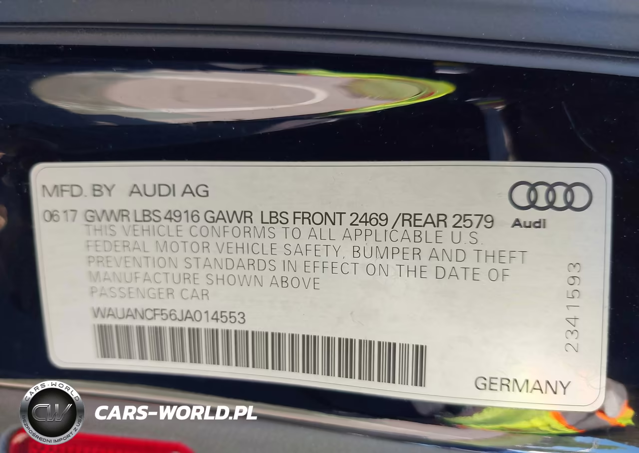 2018 Audi A5 2.0T Premium VIN:WAUANCF56JA014553 - 9