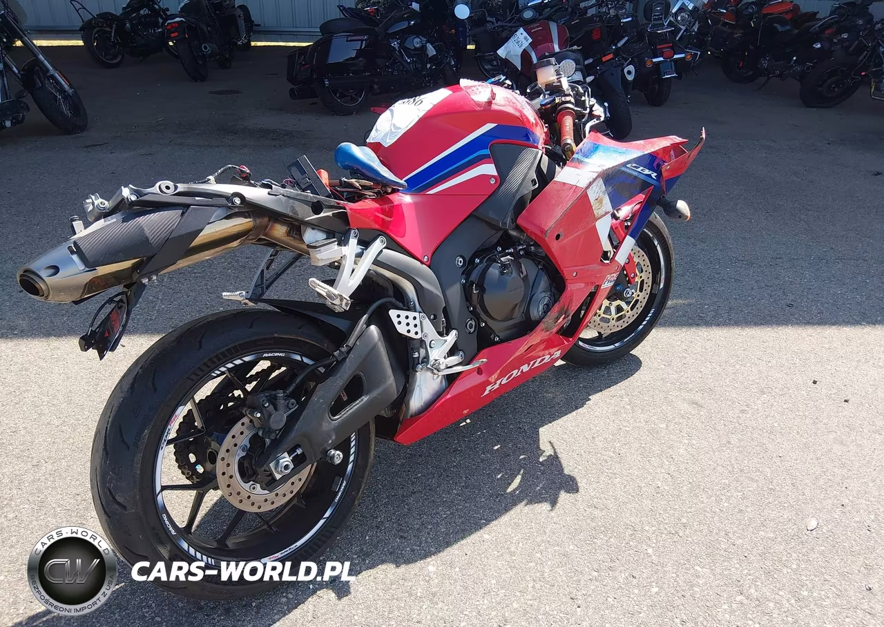 2022 Honda Cbr600 Rr VIN:JH2PC40J8NK800280 - 4
