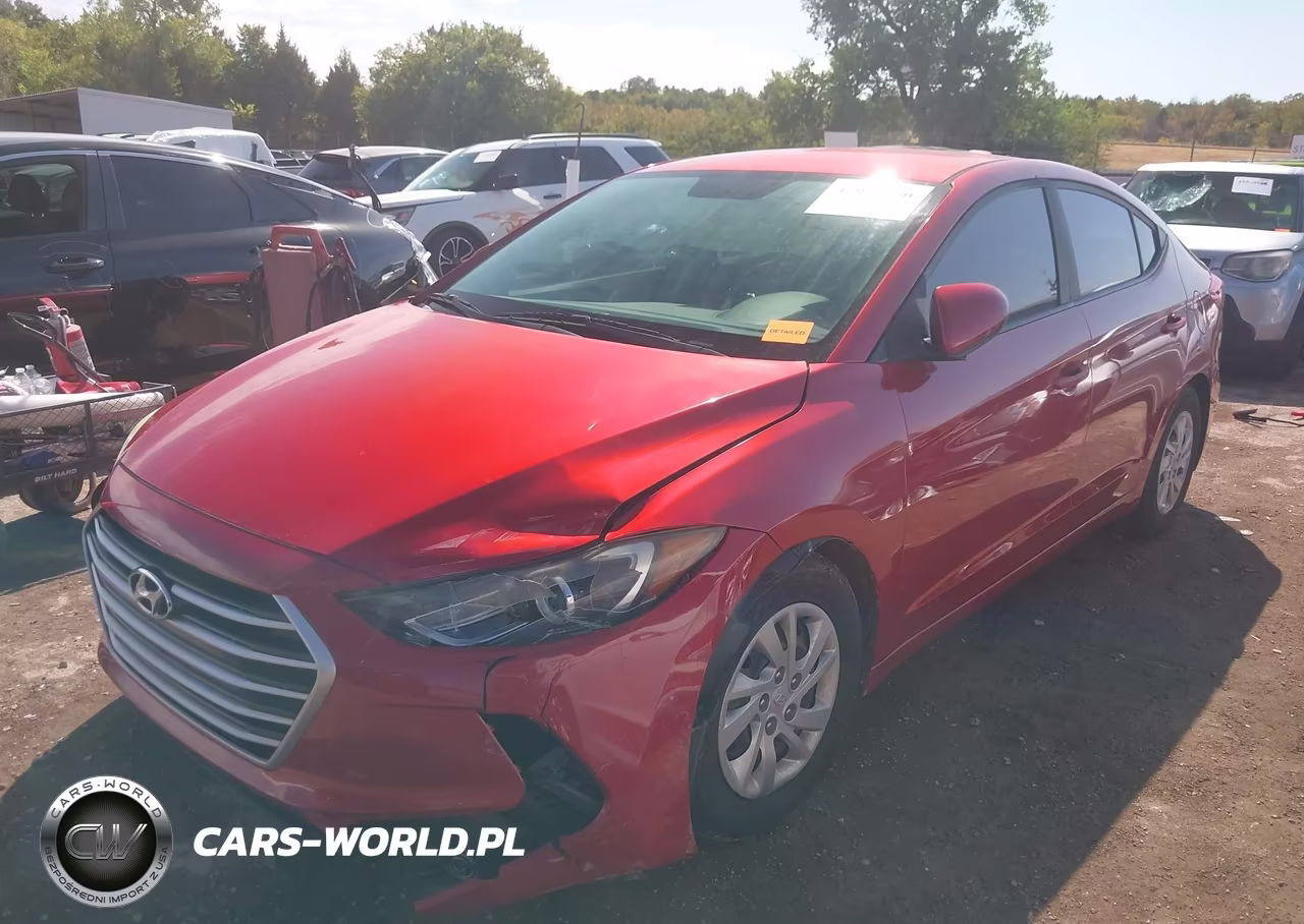 2017 Hyundai Elantra Se VIN:5NPD74LF4HH037331 - 2
