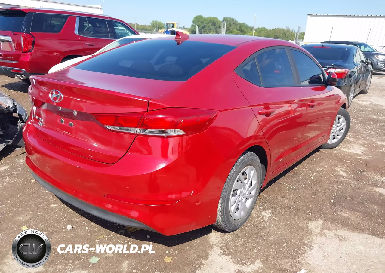 2017 Hyundai Elantra Se VIN:5NPD74LF4HH037331 - 4