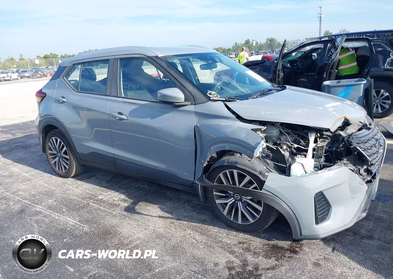 2021 Nissan Kicks Sv Xtronic Cvt VIN:3N1CP5CV9ML489717 - 1