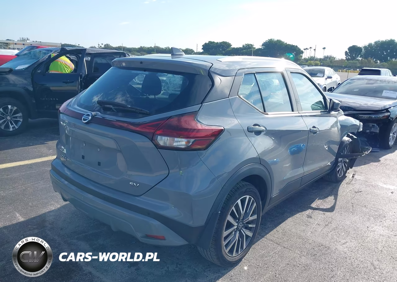 2021 Nissan Kicks Sv Xtronic Cvt VIN:3N1CP5CV9ML489717 - 4