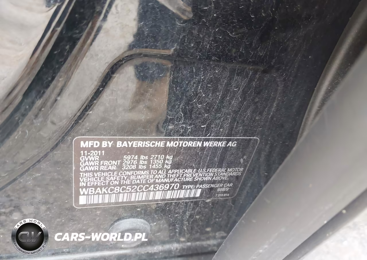 2012 BMW 750Li xDrive VIN:WBAKC8C52CC436970 - 9
