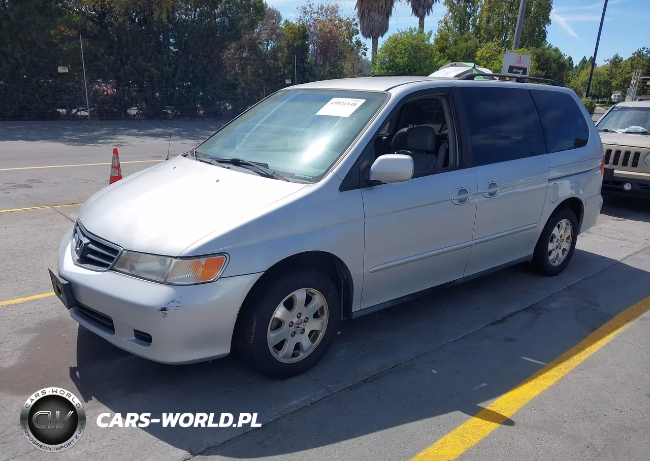 2002 Honda Odyssey Ex-L VIN:2HKRL18962H536321 - 2