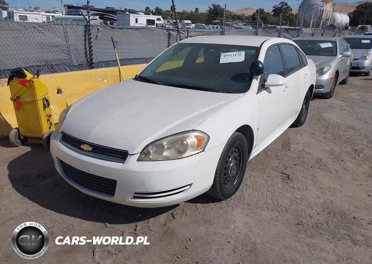 2009 Chevrolet Impala Police VIN:2G1WS57M291312146 - 2