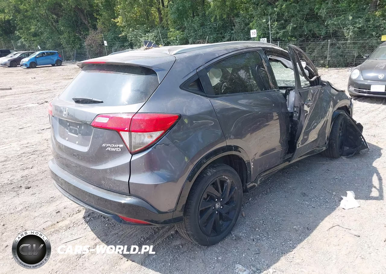 2022 Honda Hr-V Awd Sport VIN:3CZRU6H14NM738328 - 4