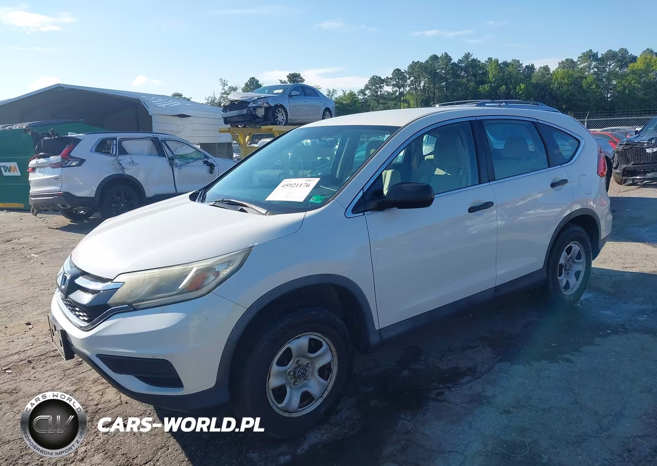2016 Honda Cr-V Lx VIN:5J6RM4H33GL066319 - 2
