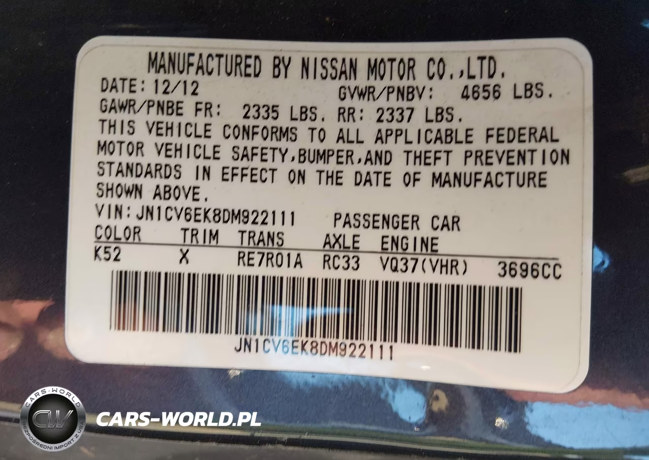2013 Infiniti G37 Journey VIN:JN1CV6EK8DM922111 - 9
