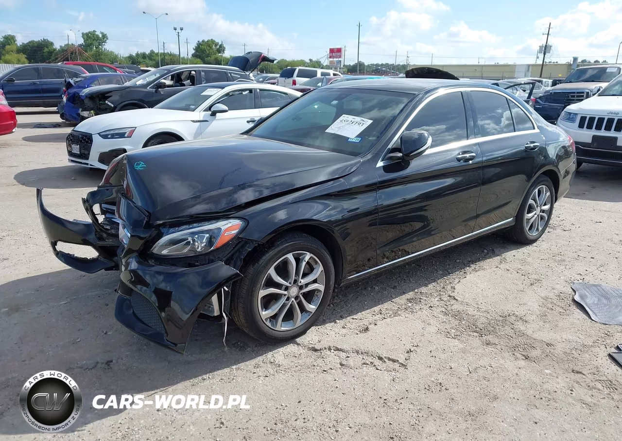 2015 Mercedes-Benz C 300 4Matic VIN:55SWF4KB2FU073457 - 2