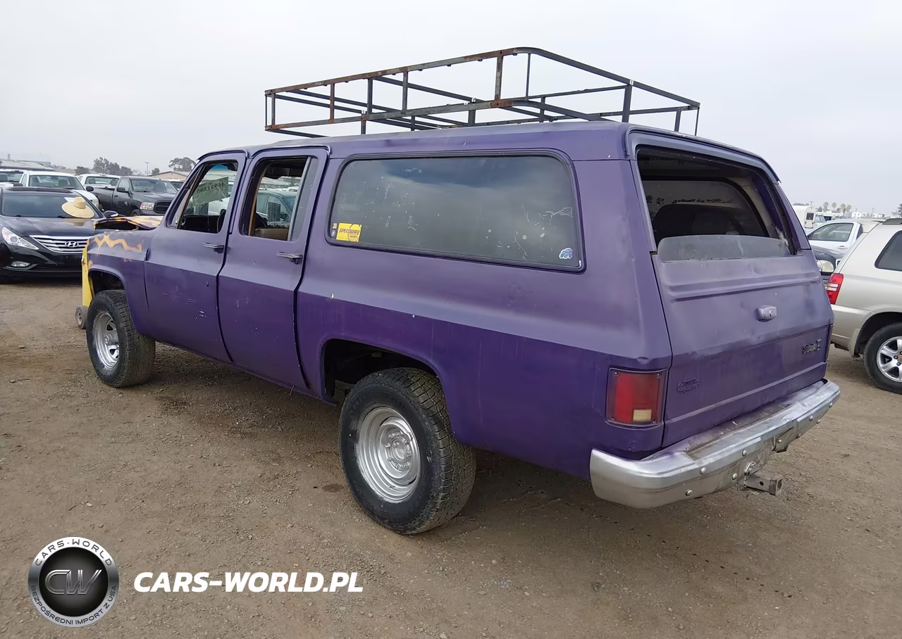 1986 Chevrolet Suburban K2 VIN:1G8GK26M6GF136522 - 3