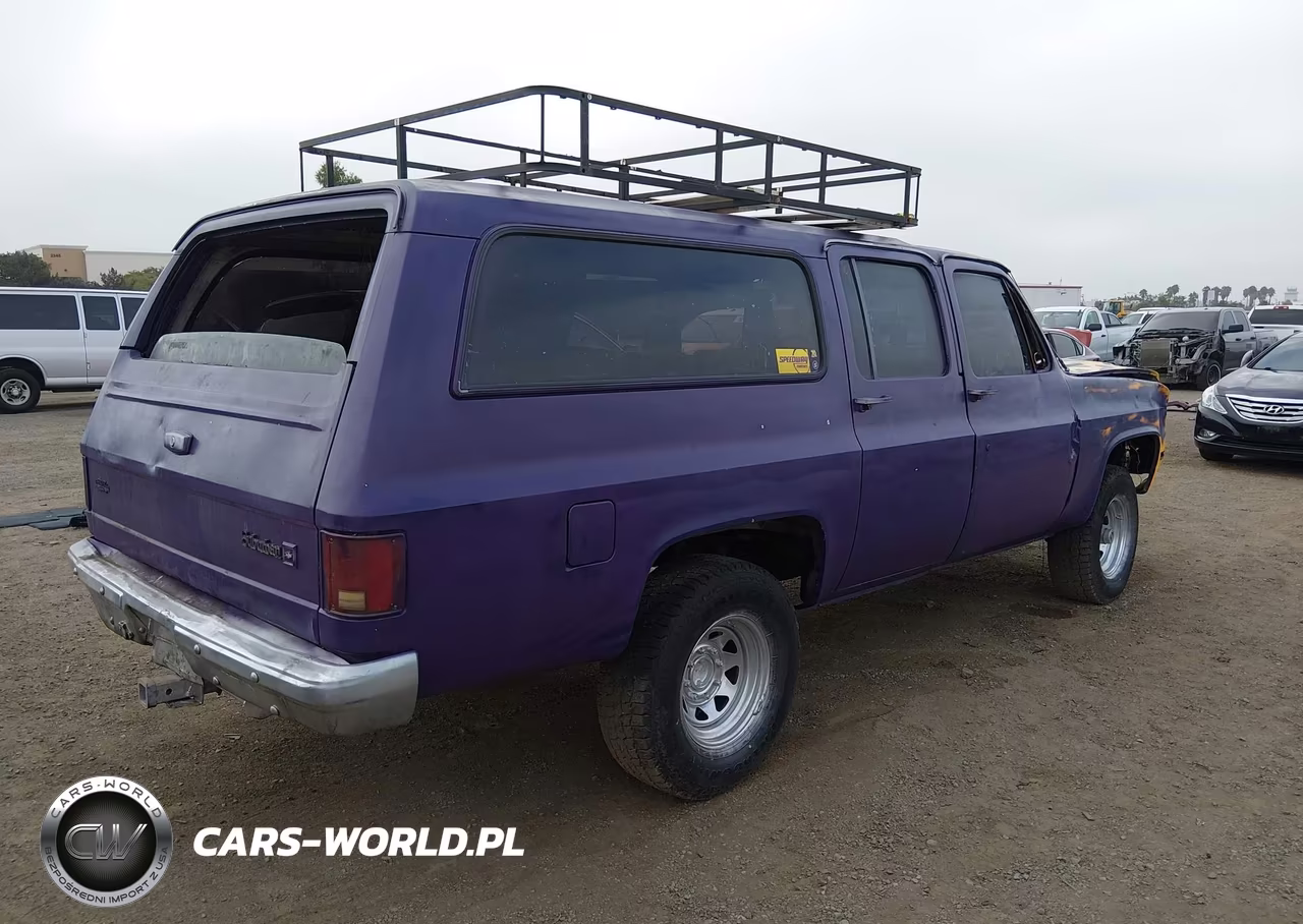 1986 Chevrolet Suburban K2 VIN:1G8GK26M6GF136522 - 4