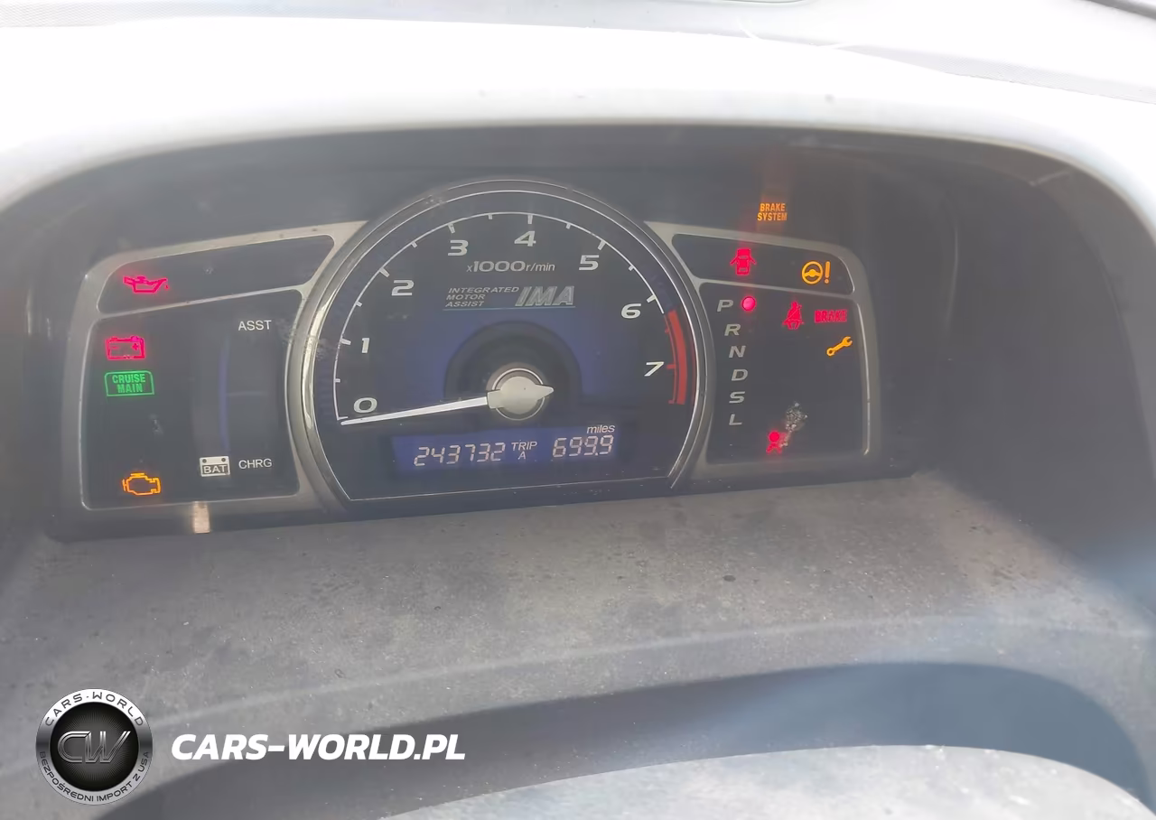 2010 Honda Civic Hybrid VIN:JHMFA3F26AS007119 - 7