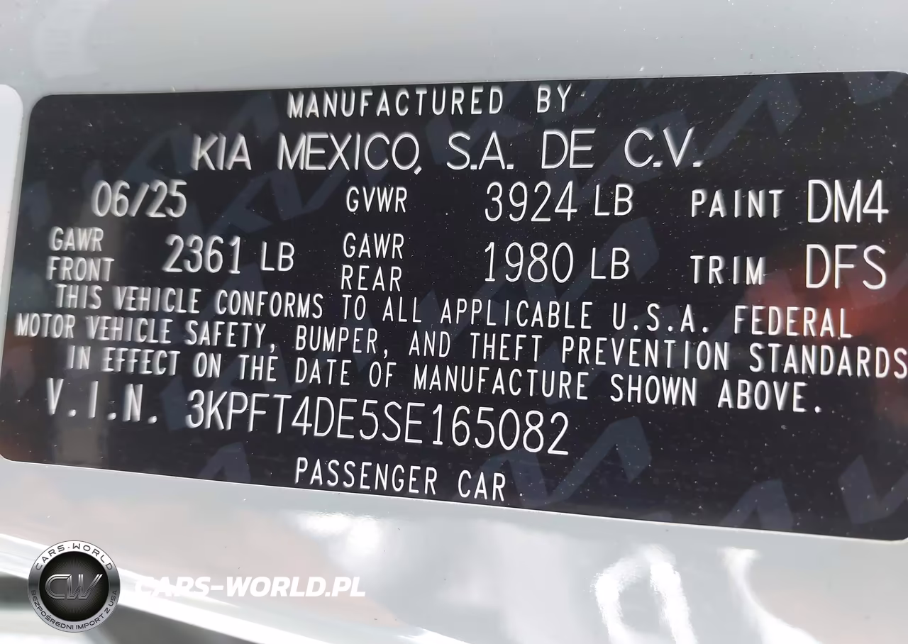 2025 Kia K4 Lxs VIN:3KPFT4DE5SE165082 - 9